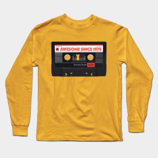 Classic Mixtape - Awesome Since 1978 40th Birthday Gift Long Sleeve T-Shirt